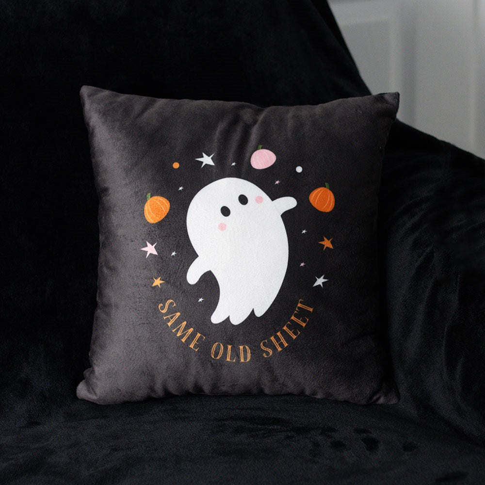 Square Same Old Sheet Ghost Kussen - spook kussen