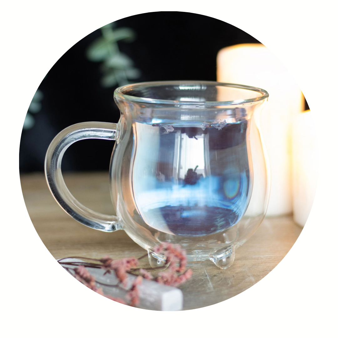 Dubbelwandige Glazen Ketel Mok